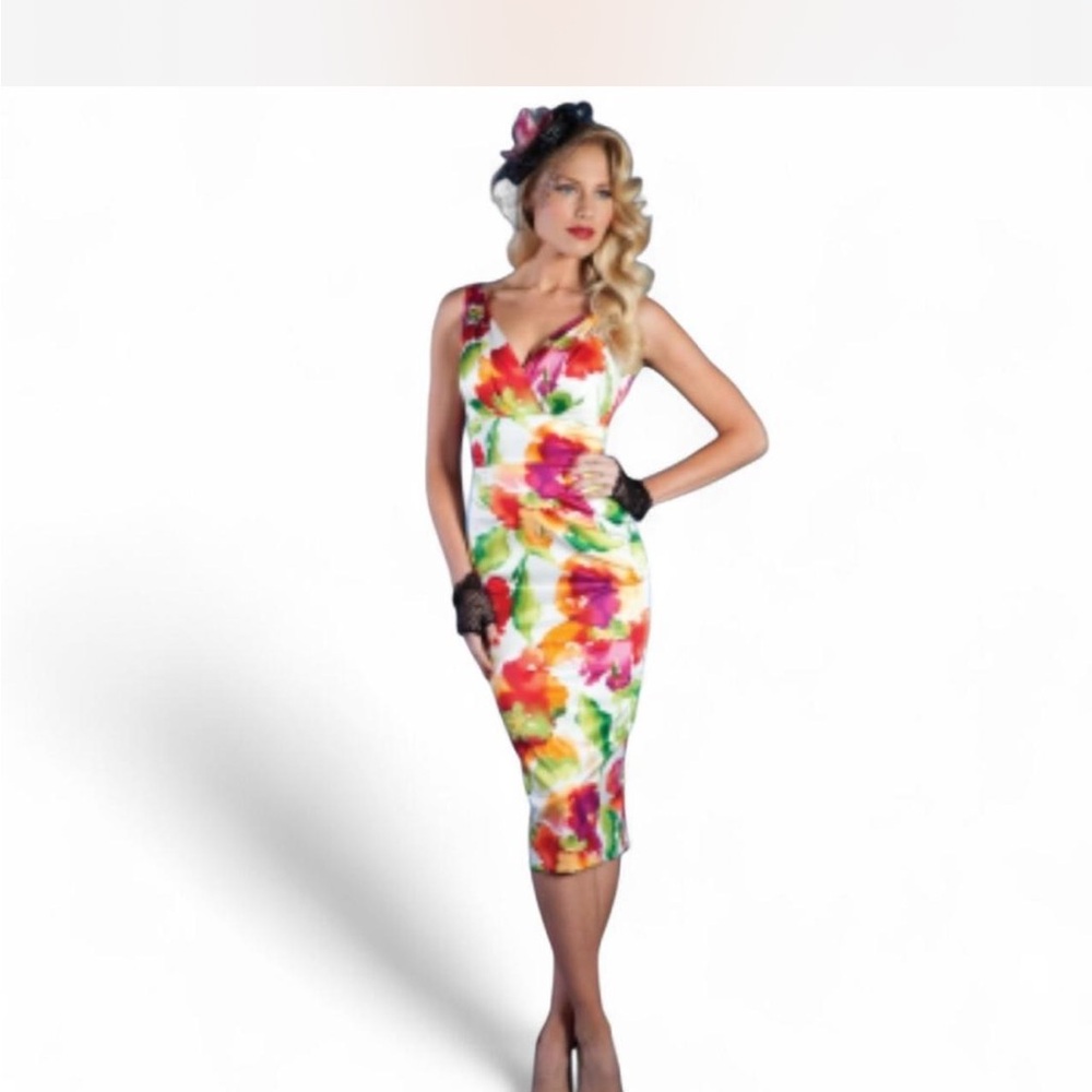 Stop Staring Alicia Estrada
PinUp Dress Multi-Color
Floral Size XS